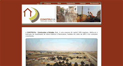 Desktop Screenshot of construvia-sa.com